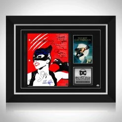 RARE-T Catwoman Script Limited Signature Edition Studio Licensed Custom Frame