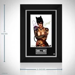 RARE-T Catwoman Tattooed Art Print Limited Signature Edition Studio Licensed Custom Frame