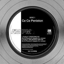 RARE-T CeCe Peniston - Finally Platinum LP Limited Signature Edition Studio Licensed Custom Frame