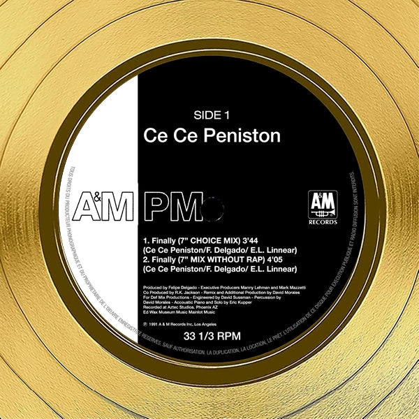 RARE-T CeCe Peniston - Finally Gold LP Limited Signature Edition Studio Licensed Custom Frame 5 RARE-T CeCe Peniston - Finally Gold LP Limited Signature Edition Studio Licensed Custom Frame