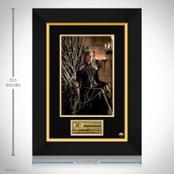 RARE-T Game Of Thrones - Cersei Lannister Photo Limited Signature Edition Studio Licensed Custom Frame Limited Edition Frames
