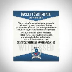 PPC Friday The 13th - Jason Vorhees - Beckett Witnessed Certified Hand-Signed Mask By Ari Lehman Signed Memorabilia