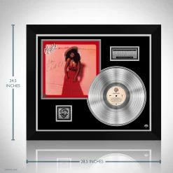 Rare-T Chaka - Chaka Khan Platinum LP Limited Signature Edition Studio Licensed Custom Frame