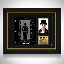 RARE-T Chaplin (1992) Transcript Limited Signature Edition Studio Licensed Custom Frame