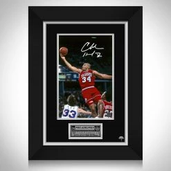 RARE-T Philadelphia 76ers - Charles Barkley Photo Limited Signature Edition Studio Licensed Custom Frame Sports Memorabilia
