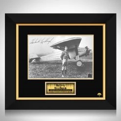 RARE-T Charles Lindbergh Limited Signature Edition Studio Licensed Photo Custom Frame Limited Edition Frames