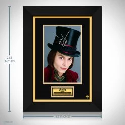 RARE-T Charlie And The Chocolate Factory - Willy Wonka Photo Limited Signature Edition Studio Licensed Custom Frame Limited Edition Frames 10 RARE-T Charlie And The Chocolate Factory - Willy Wonka Photo Limited Signature Edition Studio Licensed Custom Frame Limited Edition Frames