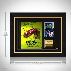 RARE-T Charlie And The Chocolate Factory (2005) Transcript Limited Signature Edition Studio Licensed Custom Frame Limited Edition Frames