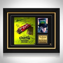 RARE-T Charlie And The Chocolate Factory (2005) Transcript Limited Signature Edition Studio Licensed Custom Frame Limited Edition Frames