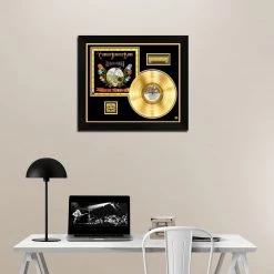 RARE-T Charlie Daniels Band - Fire On The Mountain Gold LP Limited Signature Edition Studio Licensed Custom Frame Limited Edition Frames