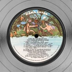 RARE-T Charlie Daniels Band - Fire On The Mountain Platinum LP Limited Signature Edition Studio Licensed Custom Frame Limited Edition Frames 14 RARE-T Charlie Daniels Band - Fire On The Mountain Platinum LP Limited Signature Edition Studio Licensed Custom Frame Limited Edition Frames