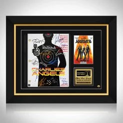 RARE-T Charlie's Angels Script Limited Signature Edition Studio Licensed Custom Frame