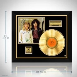 RARE-T Cheap Trick - Heaven Tonight Gold LP Limited Signature Edition Studio Licensed Custom Frame Limited Edition Frames 14 RARE-T Cheap Trick - Heaven Tonight Gold LP Limited Signature Edition Studio Licensed Custom Frame Limited Edition Frames