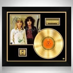 RARE-T Cheap Trick - Heaven Tonight Gold LP Limited Signature Edition Studio Licensed Custom Frame Limited Edition Frames