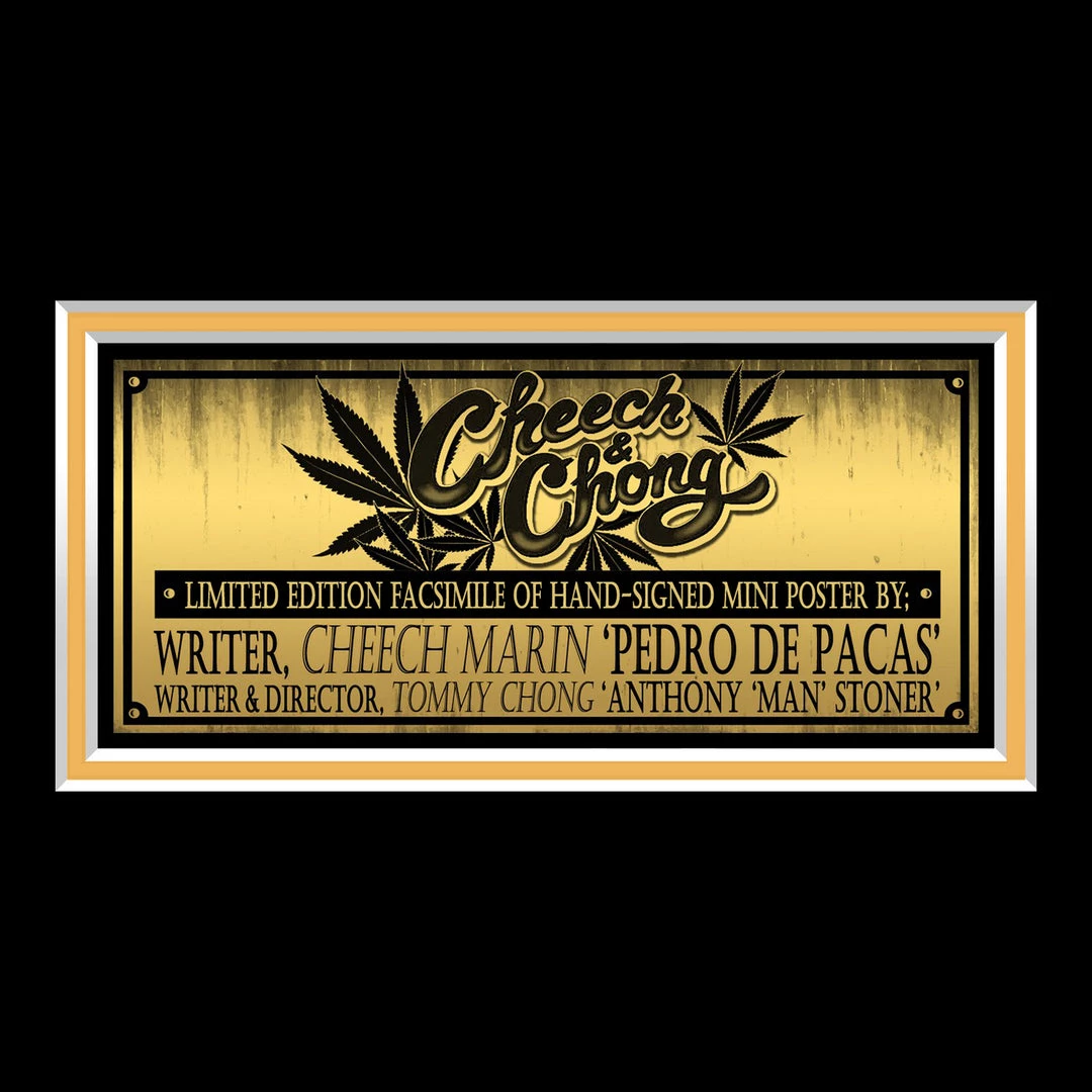 RARE-T Limited Edition Frames Cheech & Chong Still Smokin Mini Poster Limited Signature Edition Studio Licensed Custom Frame 5 RARE-T Limited Edition Frames Cheech & Chong Still Smokin Mini Poster Limited Signature Edition Studio Licensed Custom Frame