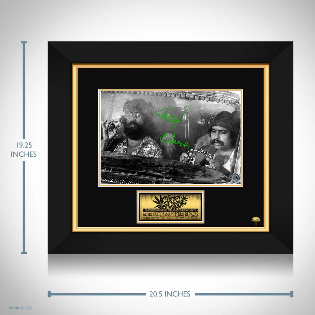 RARE-T Cheech & Chong Photo Limited Signature Edition Studio Licensed Custom Frame 3 RARE-T Cheech & Chong Photo Limited Signature Edition Studio Licensed Custom Frame