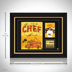 RARE-T Chef Transcript Limited Signature Edition Studio Licensed Custom Frame Limited Edition Frames