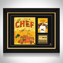 RARE-T Chef Transcript Limited Signature Edition Studio Licensed Custom Frame Limited Edition Frames