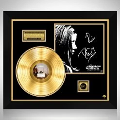 RARE-T Limited Edition Frames The Chemical Brothers - Dig Your Own Hole Gold LP Limited Signature Edition Studio Licensed Custom Frame
