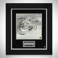 RARE-T Chicago Self Titled LP Cover Limited Signature Edition Studio Licensed Custom Frame