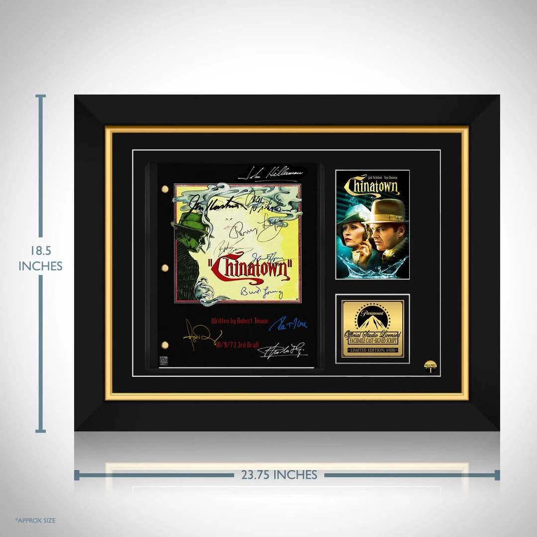 RARE-T Limited Edition Frames Chinatown Script Limited Signature Edition Studio Licensed Custom Frame 3 RARE-T Limited Edition Frames Chinatown Script Limited Signature Edition Studio Licensed Custom Frame
