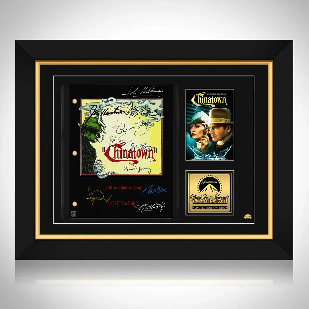 RARE-T Limited Edition Frames Chinatown Script Limited Signature Edition Studio Licensed Custom Frame 1 RARE-T Limited Edition Frames Chinatown Script Limited Signature Edition Studio Licensed Custom Frame