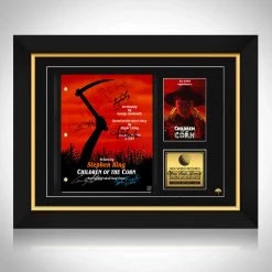 RARE-T Children Of The Corn Script Limited Signature Edition Studio Licensed Custom Frame