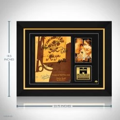 RARE-T Chocolat Script Limited Signature Edition Studio Licensed Custom Frame