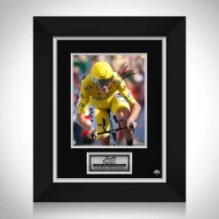 RARE-T Limited Edition Frames Tour De France - Chris Froome Photo Limited Signature Edition Studio Licensed Custom Frame
