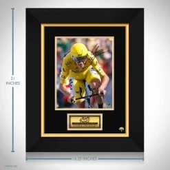 RARE-T Limited Edition Frames Tour De France - Chris Froome Photo Limited Signature Edition Studio Licensed Custom Frame