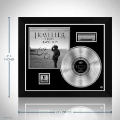 RARE-T Limited Edition Frames Chris Stapleton - Traveller Platinum LP Limited Signature Edition Studio Licensed Custom Frame