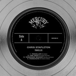 RARE-T Limited Edition Frames Chris Stapleton - Traveller Platinum LP Limited Signature Edition Studio Licensed Custom Frame