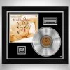 RARE-T Limited Edition Frames Christina Aguilera - Back To Basics Platinum LP Limited Signature Edition Studio Licensed Custom Frame