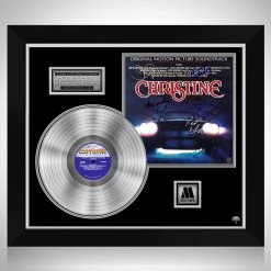 RARE-T Christine - Original Motion Picture Soundtrack Platinum LP Limited Signature Edition Studio Licensed Custom Frame Limited Edition Frames
