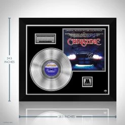 RARE-T Christine - Original Motion Picture Soundtrack Platinum LP Limited Signature Edition Studio Licensed Custom Frame Limited Edition Frames 14 RARE-T Christine - Original Motion Picture Soundtrack Platinum LP Limited Signature Edition Studio Licensed Custom Frame Limited Edition Frames