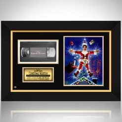 RARE-T Nation Lampoon's Christmas Vacation Photo & VHS Limited Signature Edition Studio Licensed Custom Frame