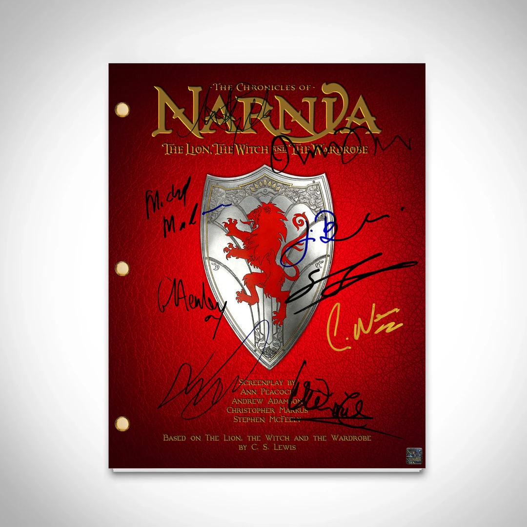 RARE-T Limited Edition Frames The Chronicles Of Narnia Script Limited Signature Edition Studio Licensed Custom Frame 4 RARE-T Limited Edition Frames The Chronicles Of Narnia Script Limited Signature Edition Studio Licensed Custom Frame