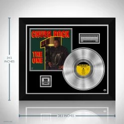 RARE-T Limited Edition Frames Chubb Rock - The One Platinum LP Limited Signature Edition Studio Licensed Custom Frame 12 RARE-T Limited Edition Frames Chubb Rock - The One Platinum LP Limited Signature Edition Studio Licensed Custom Frame