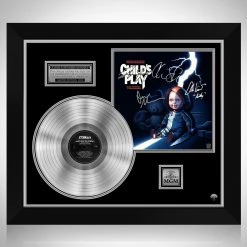 RARE-T Child's Play - Soundtrack Platinum LP Limited Signature Edition Studio Licensed Custom Frame