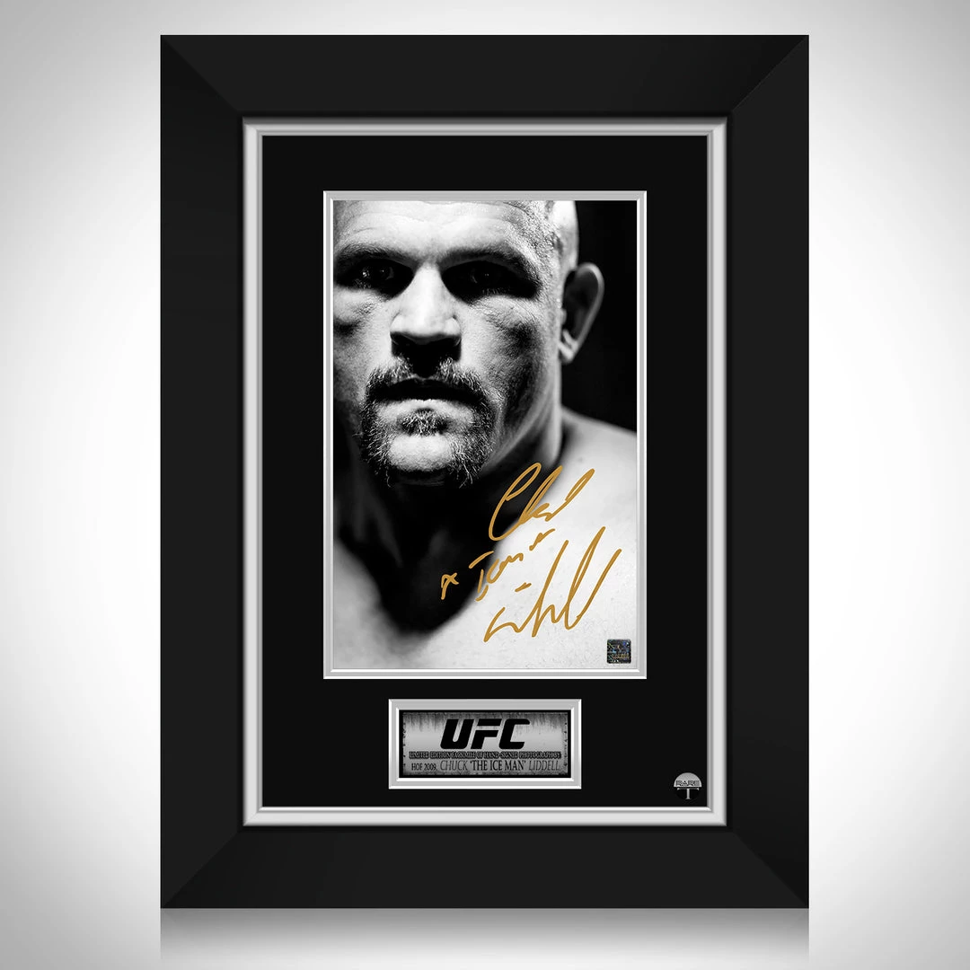 RARE-T UFC - Chuck Liddell Photo Limited Signature Edition Studio Licensed Custom Frame 1 RARE-T UFC - Chuck Liddell Photo Limited Signature Edition Studio Licensed Custom Frame