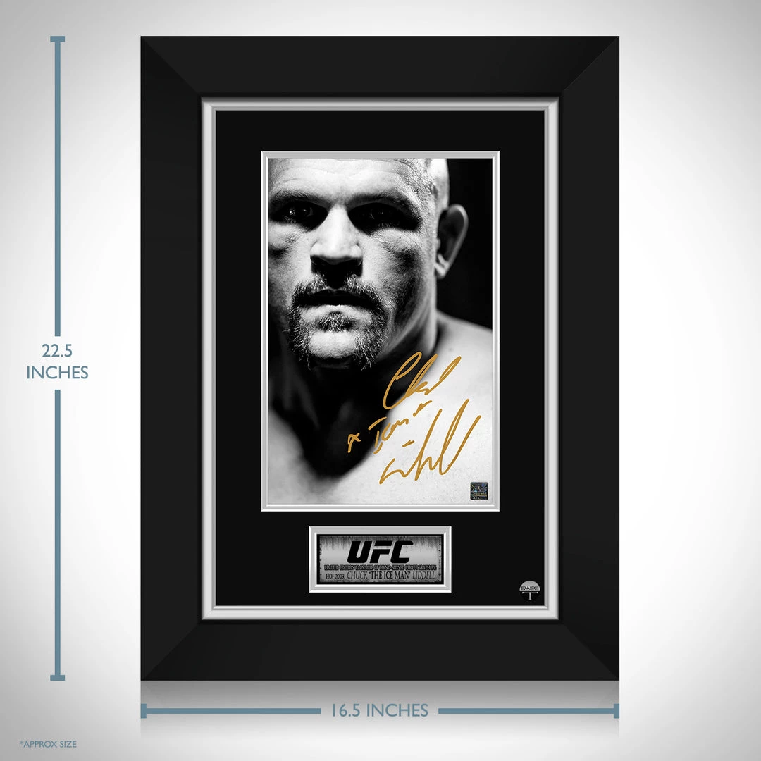 RARE-T UFC - Chuck Liddell Photo Limited Signature Edition Studio Licensed Custom Frame 3 RARE-T UFC - Chuck Liddell Photo Limited Signature Edition Studio Licensed Custom Frame