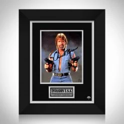 RARE-T Invasion U.S.A. Photo Limited Signature Edition Studio Licensed Custom Frame