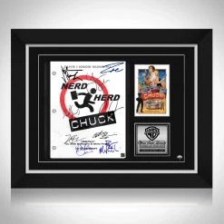 RARE-T Chuck Script Limited Signature Edition Studio Licensed Custom Frame Limited Edition Frames