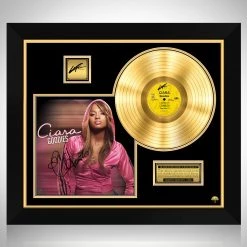 RARE-T Ciara - Goodies Gold LP Limited Signature Edition Studio Licensed Custom Frame Limited Edition Frames