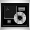 RARE-T Gold & Platinum Records Cigarettes After Sex - Self-Titled Platinum LP Limited Signature Edition Studio Licensed Custom Frame