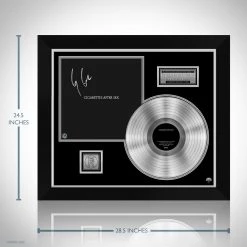 RARE-T Gold & Platinum Records Cigarettes After Sex - Self-Titled Platinum LP Limited Signature Edition Studio Licensed Custom Frame