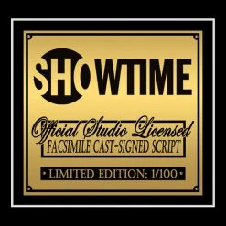 RARE-T NEW City On The Hill Script Limited Signature Edition Studio Licensed Custom Frame 19 RARE-T NEW City On The Hill Script Limited Signature Edition Studio Licensed Custom Frame