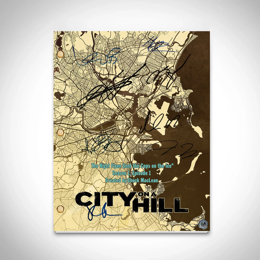 RARE-T NEW City On The Hill Script Limited Signature Edition Studio Licensed Custom Frame 4 RARE-T NEW City On The Hill Script Limited Signature Edition Studio Licensed Custom Frame
