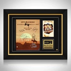 RARE-T Limited Edition Frames City Slickers Transcript Limited Signature Edition Studio Licensed Custom Frame