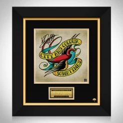 RARE-T City And Colour - Sometimes LP Cover Limited Signature Edition Studio Licensed Custom Frame Limited Edition Frames